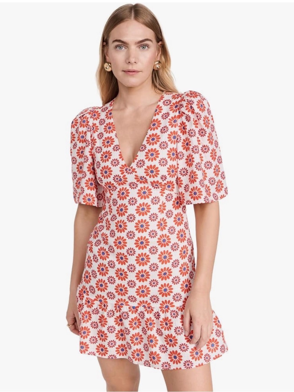RHODE Mariana floral-print dress